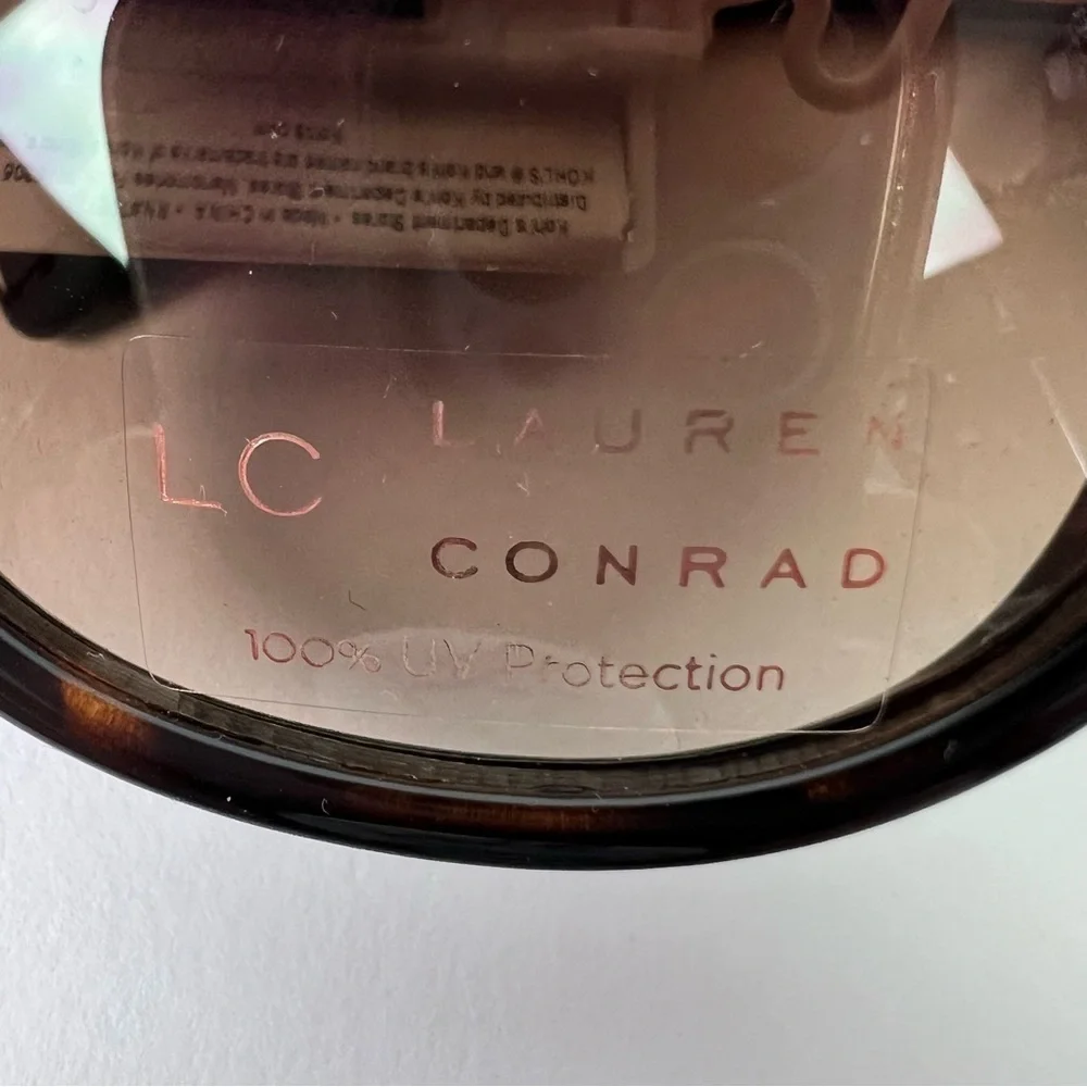 NWT LC LAUREN CONRAD Women’s Sun Glasses 100% UV Protection Multi Color Frames